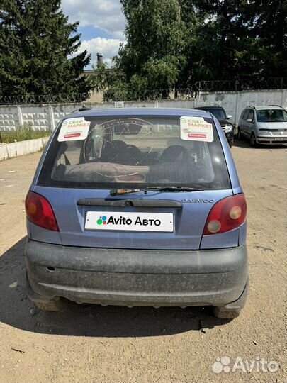 Daewoo Matiz 0.8 МТ, 2007, 311 000 км