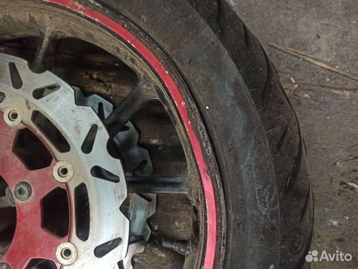 Колесо переднее 17 спорт