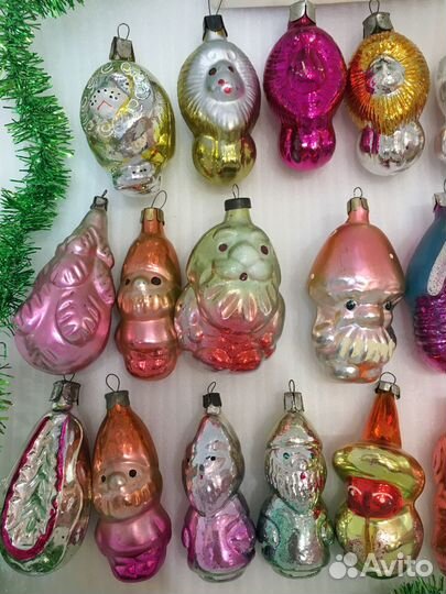 Елочные игрушки ссср,лесовик гном елочка