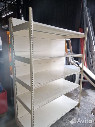 Стеллаж торговый пристенный