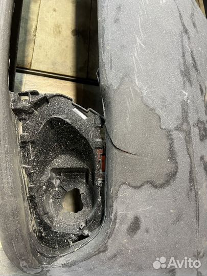 Передний бампер на рено логан 2