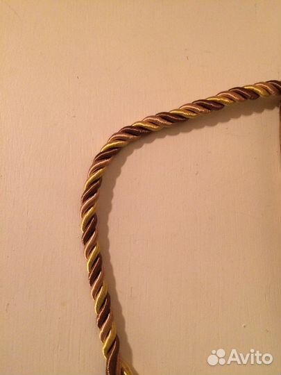 Декоративный шнур витой