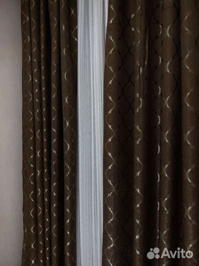 Комплект штор новый(2шторы)