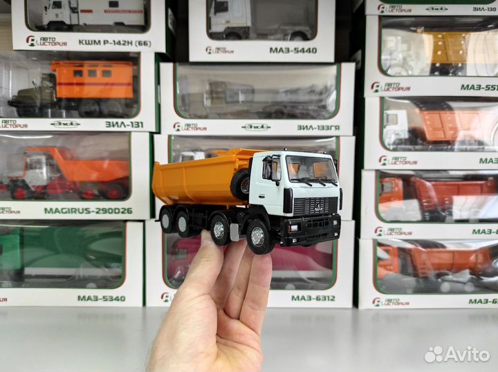Маз-6516 самосвал 8x4