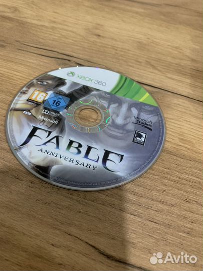 Диск fable anniversary (Xbox360)