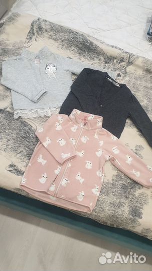 Вещи пакетом на девочку 80 86