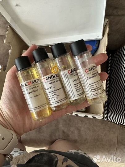 Набор для создания свечей воск соевый