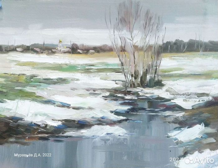 Масляные краски.Пейзажи