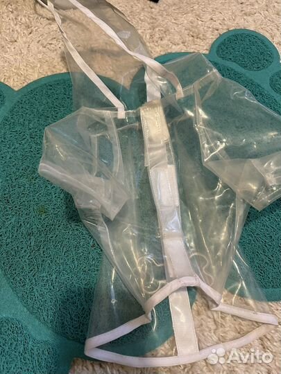 Дождевик для собак мелких пород 3-5 кг