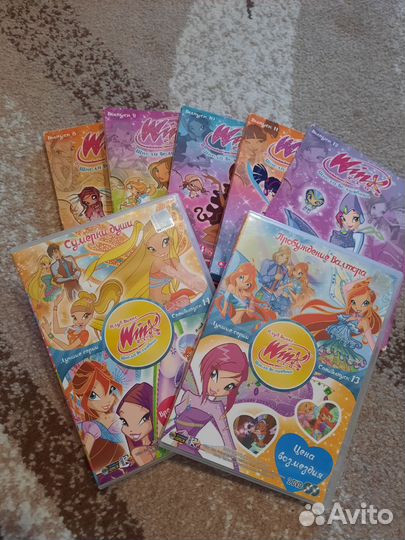 Коллекция видеодисков Winx club
