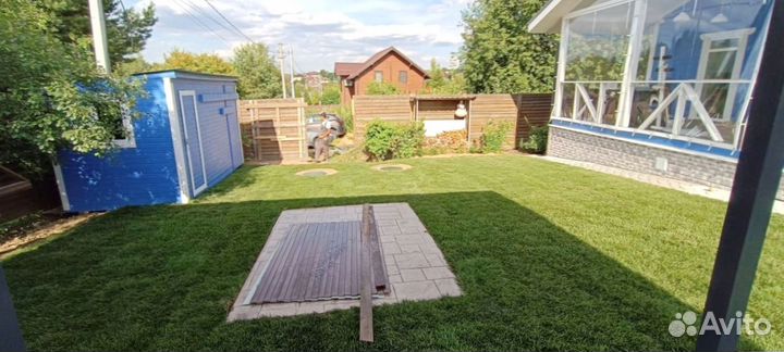 Рулонный газон для участка