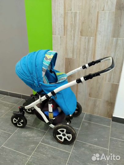 Красивая коляска 2 в 1 Toscana