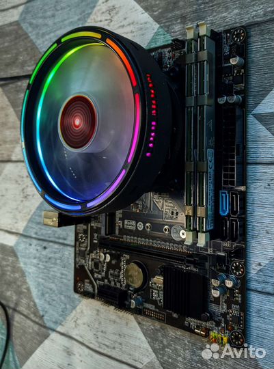 Игровой комплект 8-10 ядер + Материнка+ Кулер