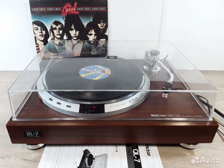Проигрыватель винила Victor QL-7. Made in Japan