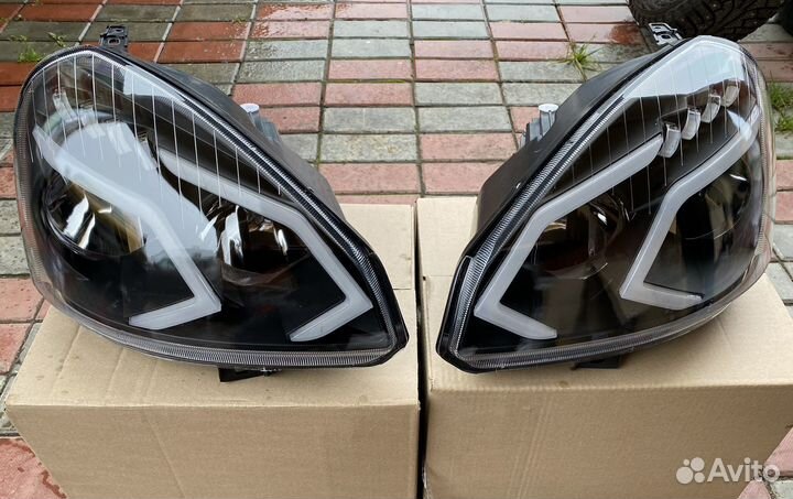 Фары Приора (priora) AMG