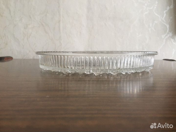 Хрустальное блюдо СССР