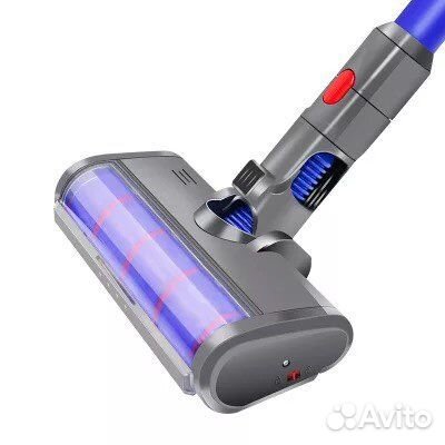 Насадка щётка Dyson V7 V8 V10 V11 Fluffy, LED