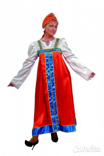 Платье русское народное женское
