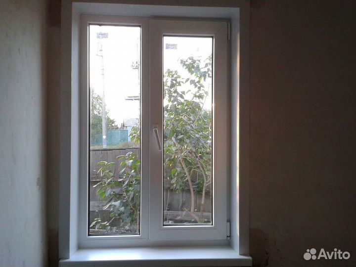 Окно двухстворчатое