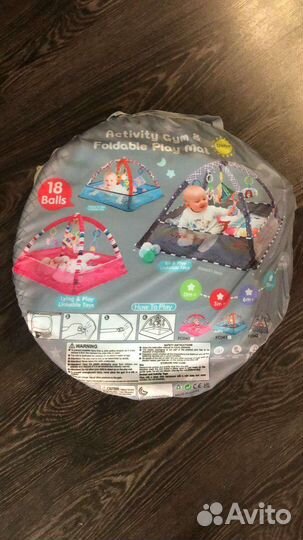 Развивающий коврик манеж новый
