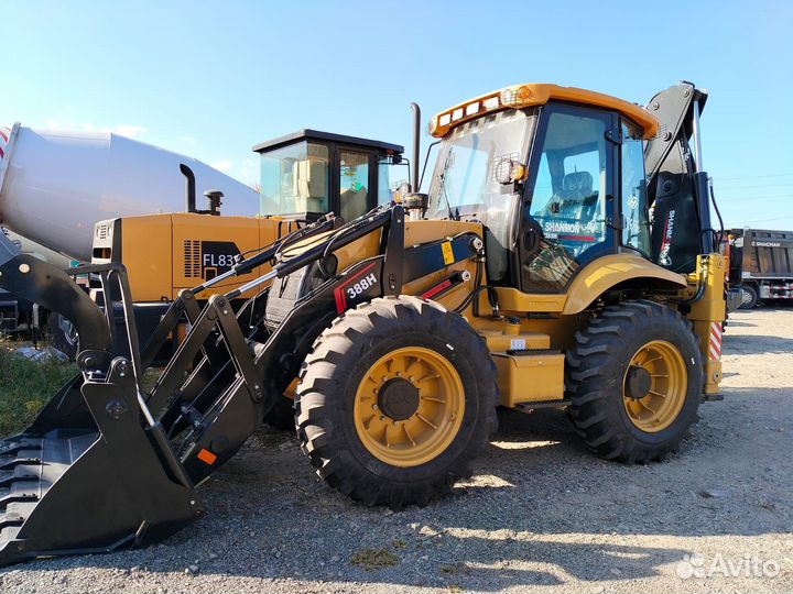 Экскаватор-погрузчик Shanmon 388H, 2024