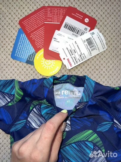 Купальные шорты и футболка Reima Sunproof 62-68