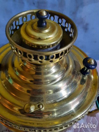 Самовар угольный СССР Олимпийский 1980 г