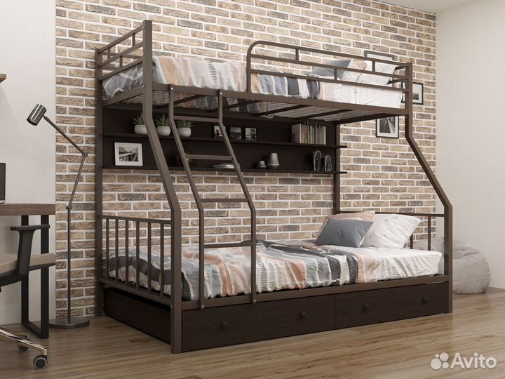Кровать двухъярусная