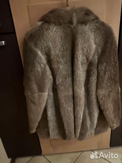 Полушубок натуральный нутрия 44 размер