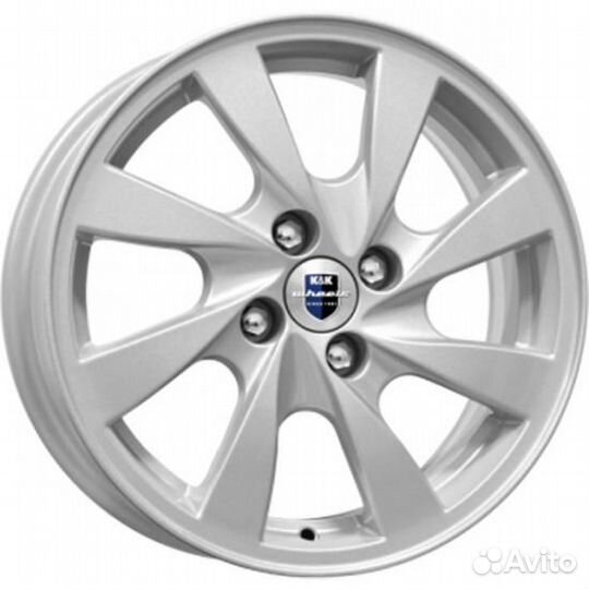 K&K KC695 6x15 4x98 ET 33 Dia 58.6 (silver)