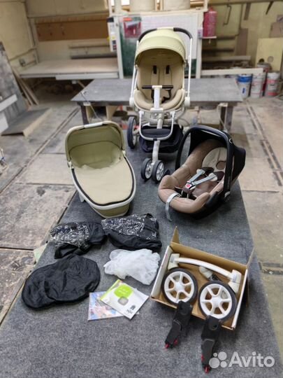 Детская коляска 3 в 1 Quinny Moodd