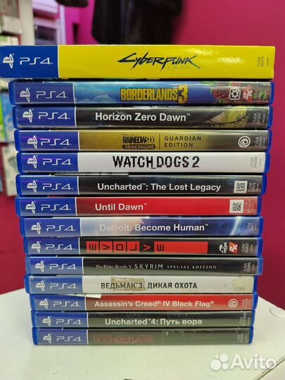 Игры для приставок ps4 в ассортименте