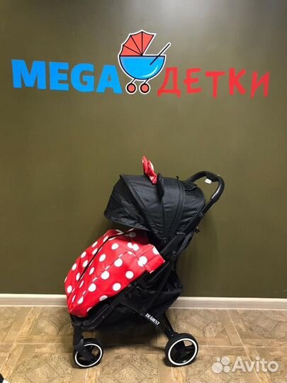 Коляска dearest 2022 прогулочная + доставка мини