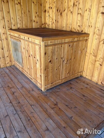 Будка для собаки утепленная