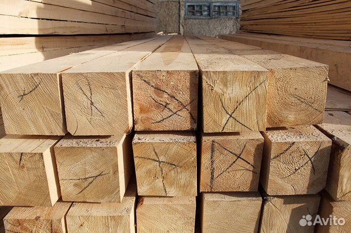 Брус обрезной Пиломатериалы