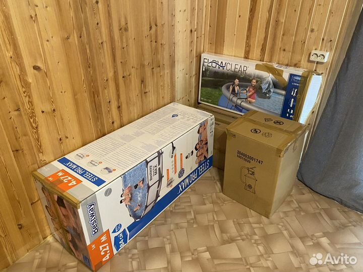 Каркасный бассейн bestway steel pro max 427*84