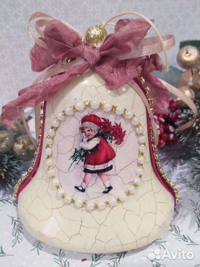 Ёлочные игрушки ручной работы