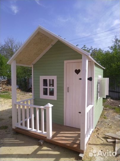 Детский игровой домик для дачи