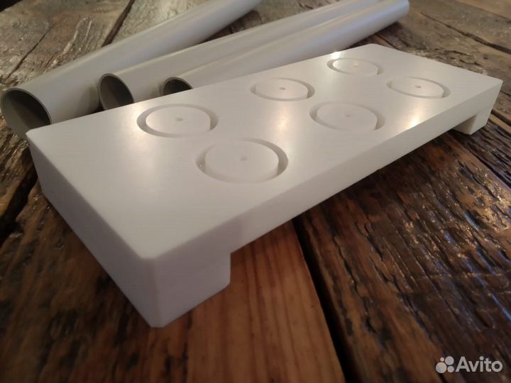 Форма для изготовления свечей из воска, парафина