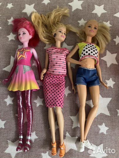 Игрушки, куклы, рюкзачок, пазлы