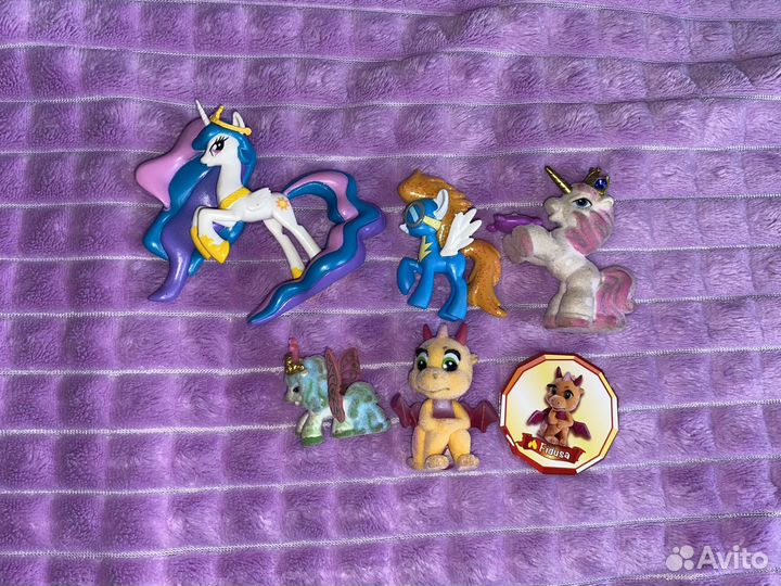 Игрушки из киндера и др