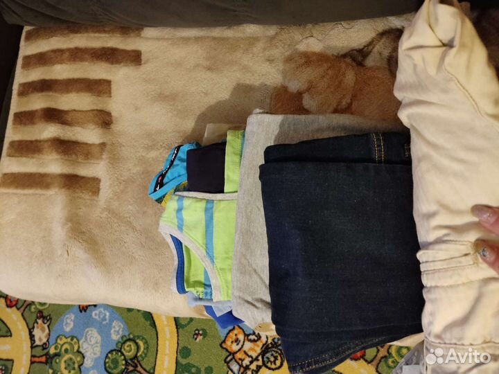 Вещи пакетом на мальчика рост 116 122