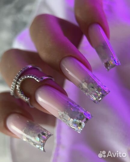 Маникюр с укреплением гелем / коррекция