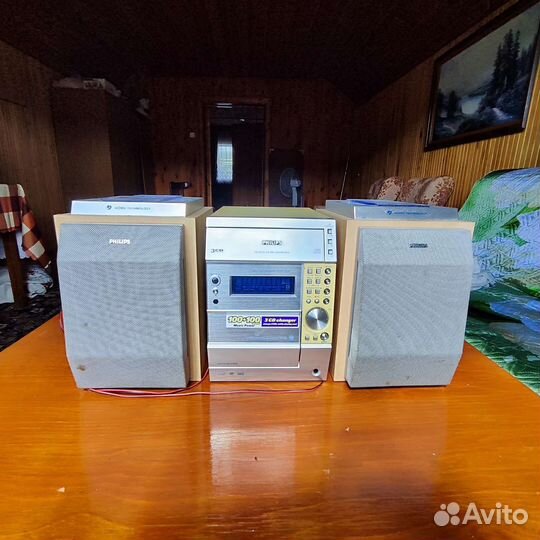 Музыкальный центр philips бу