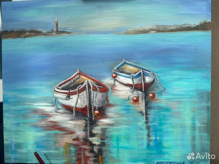 Картина маслом на холсте