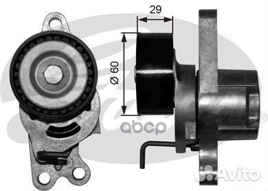 Ролик натяжной приводного ремня T39055 Gates