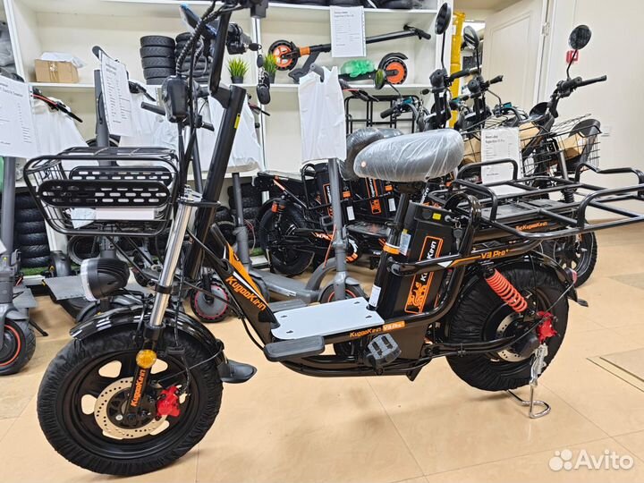 Велогибрид Kugoo Kirin V3 Pro+ 28.6 ah