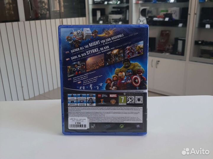 Lego Marvel Avengers (PS4, новый)
