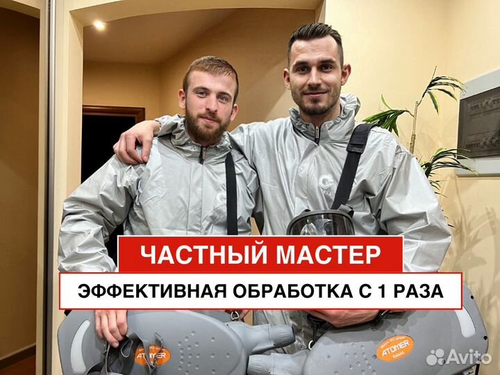 Дезинсекция. Уничтожение клопов. Травля тараканов