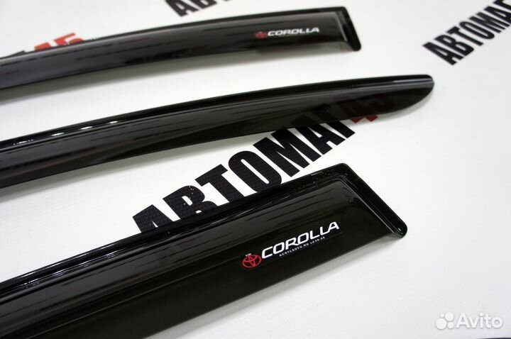 Дефлекторы окон Toyota Corolla 2000-2006г седан